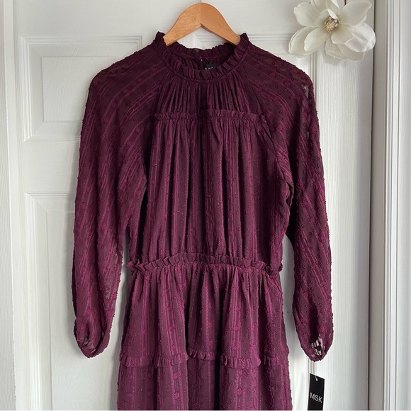 HP💖 MSK Tiered Ruffle Dress - Picture 4 of 10